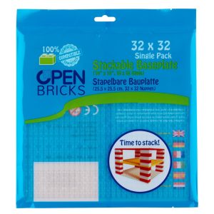Baseplate 32x32 transparent blue