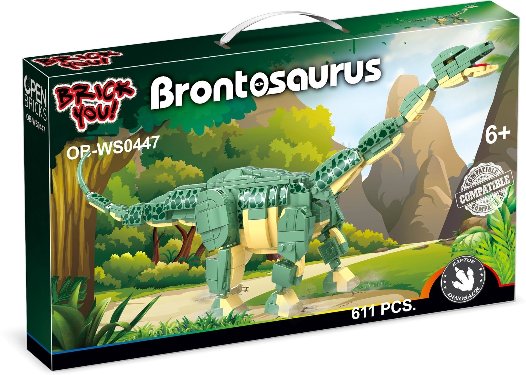 OPEN BRICKS - Brontosaurus