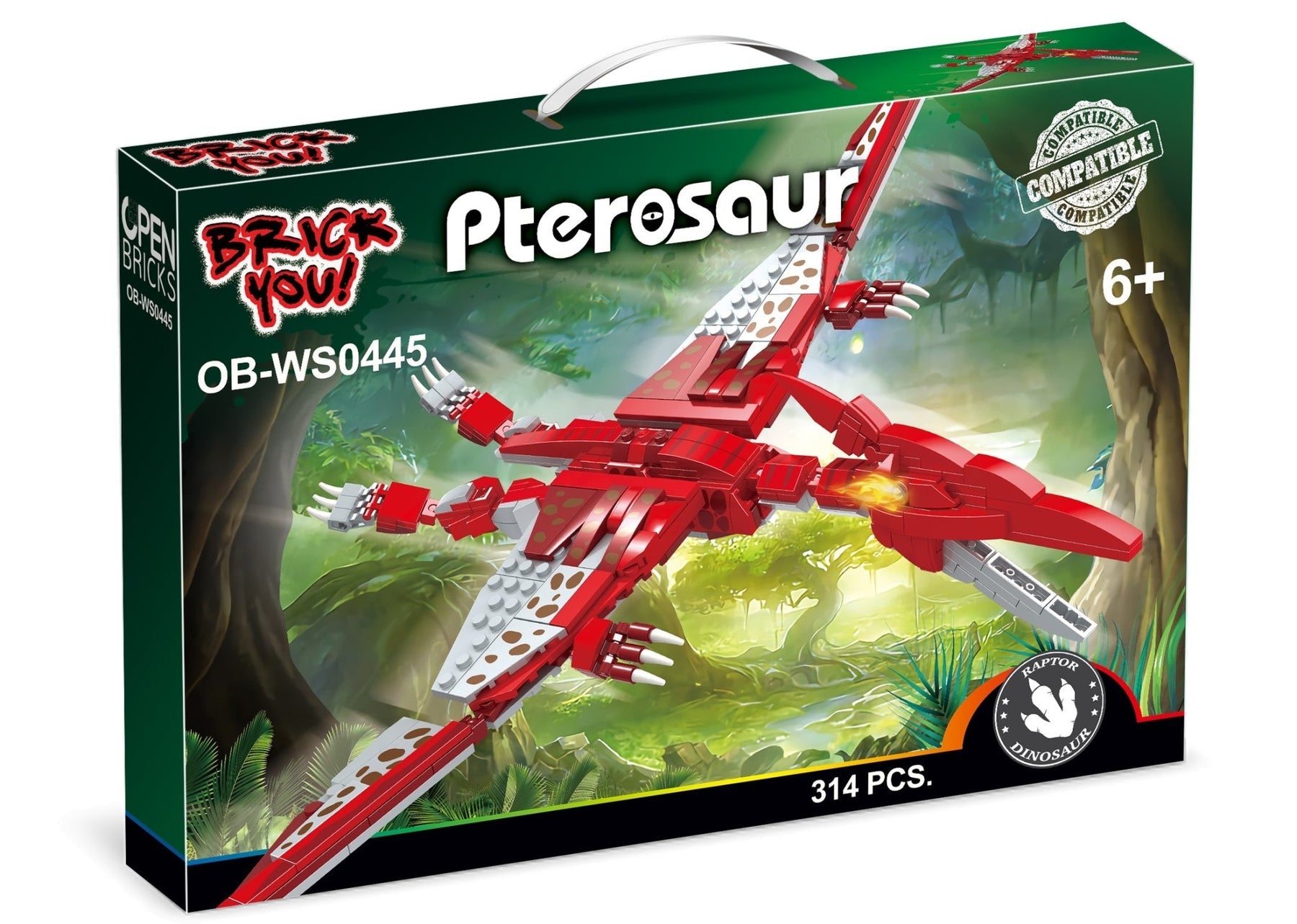 OPEN BRICKS - Pterosaur
