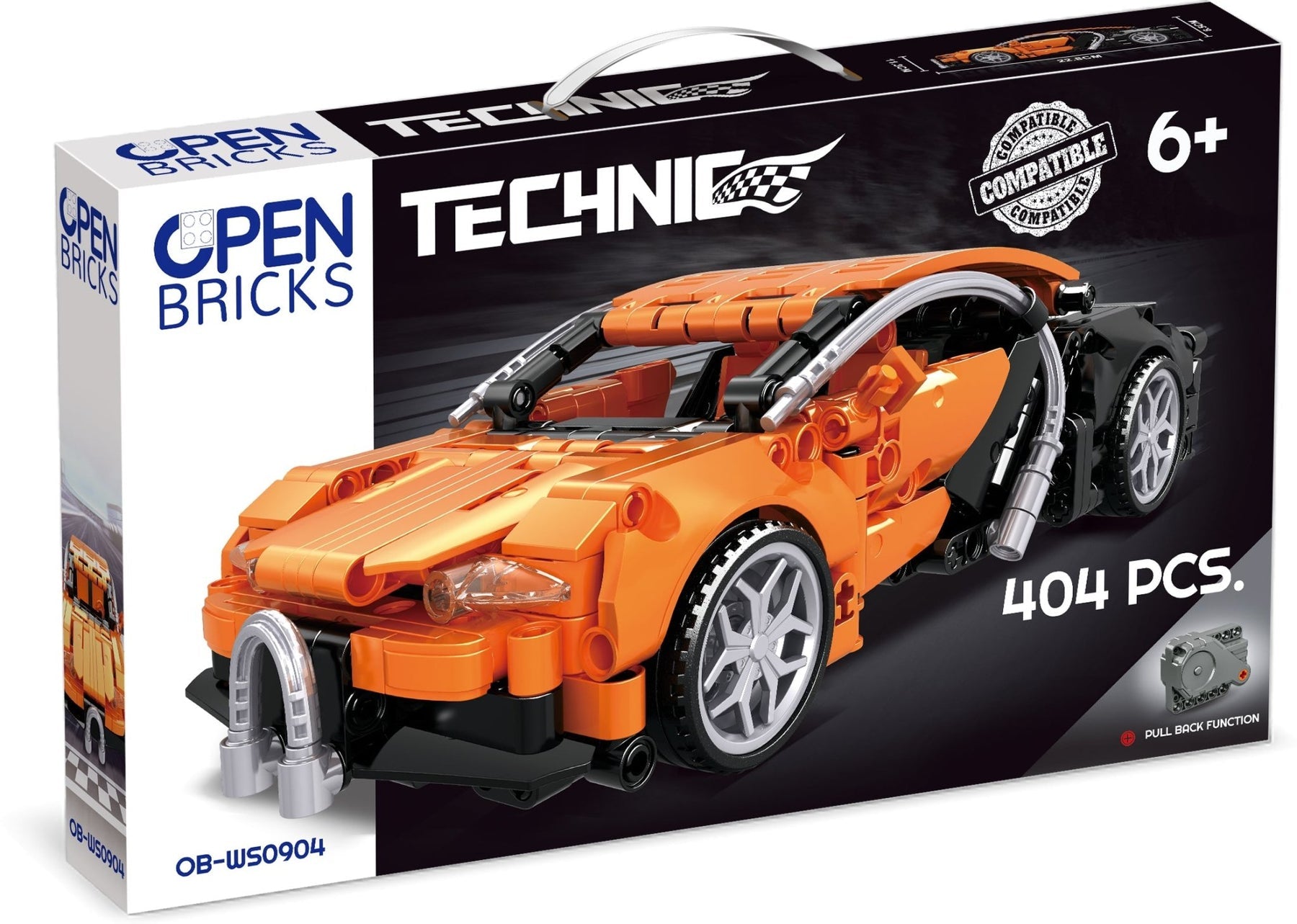Sports Car Orange