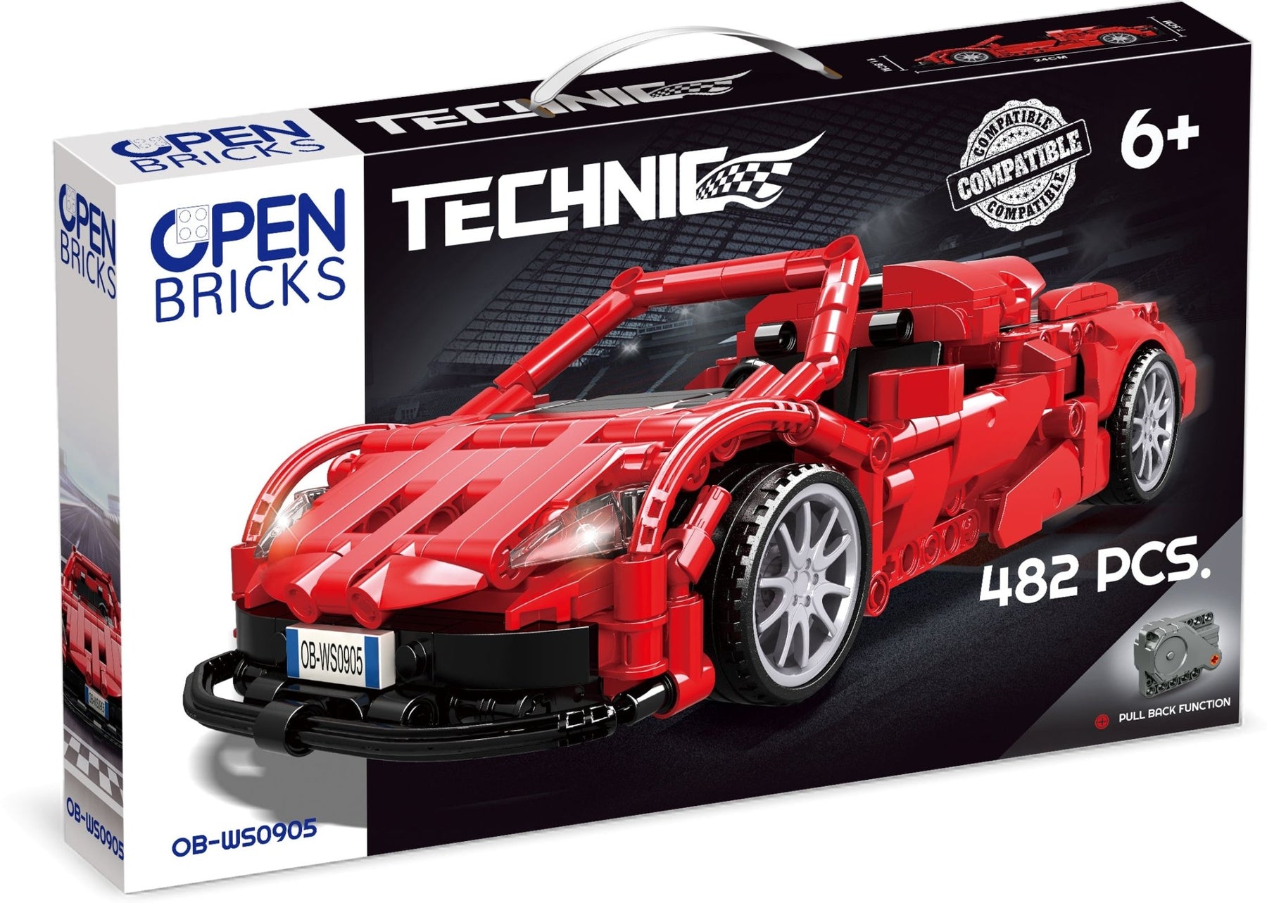 Sports Car Red