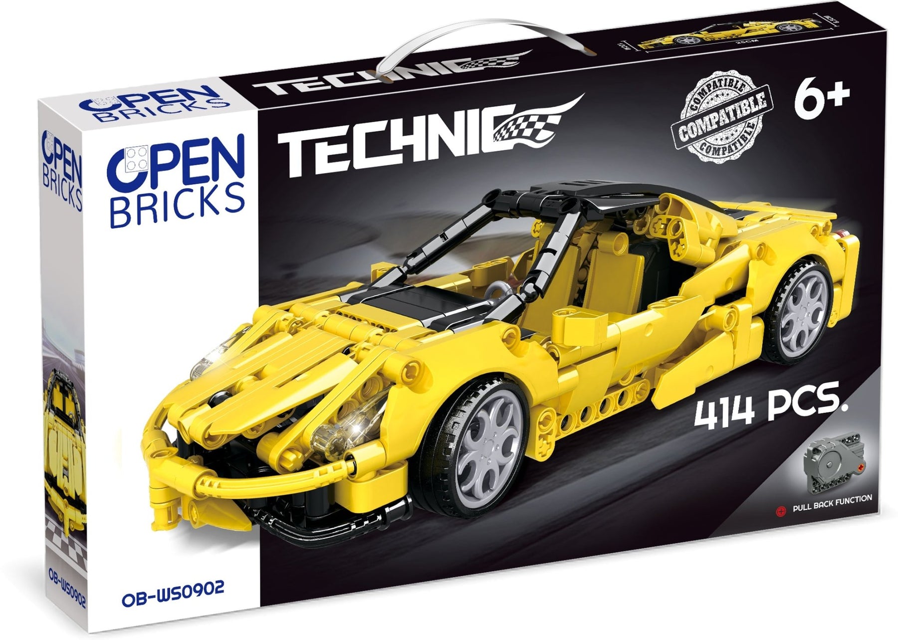 Sports Car Yellow