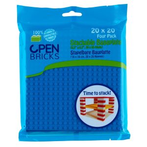 Baseplate 20x20 blue
