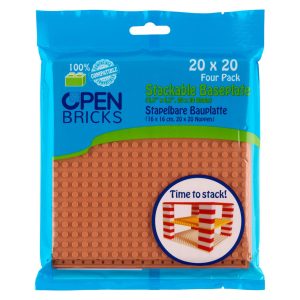 Baseplate 20x20 light brown