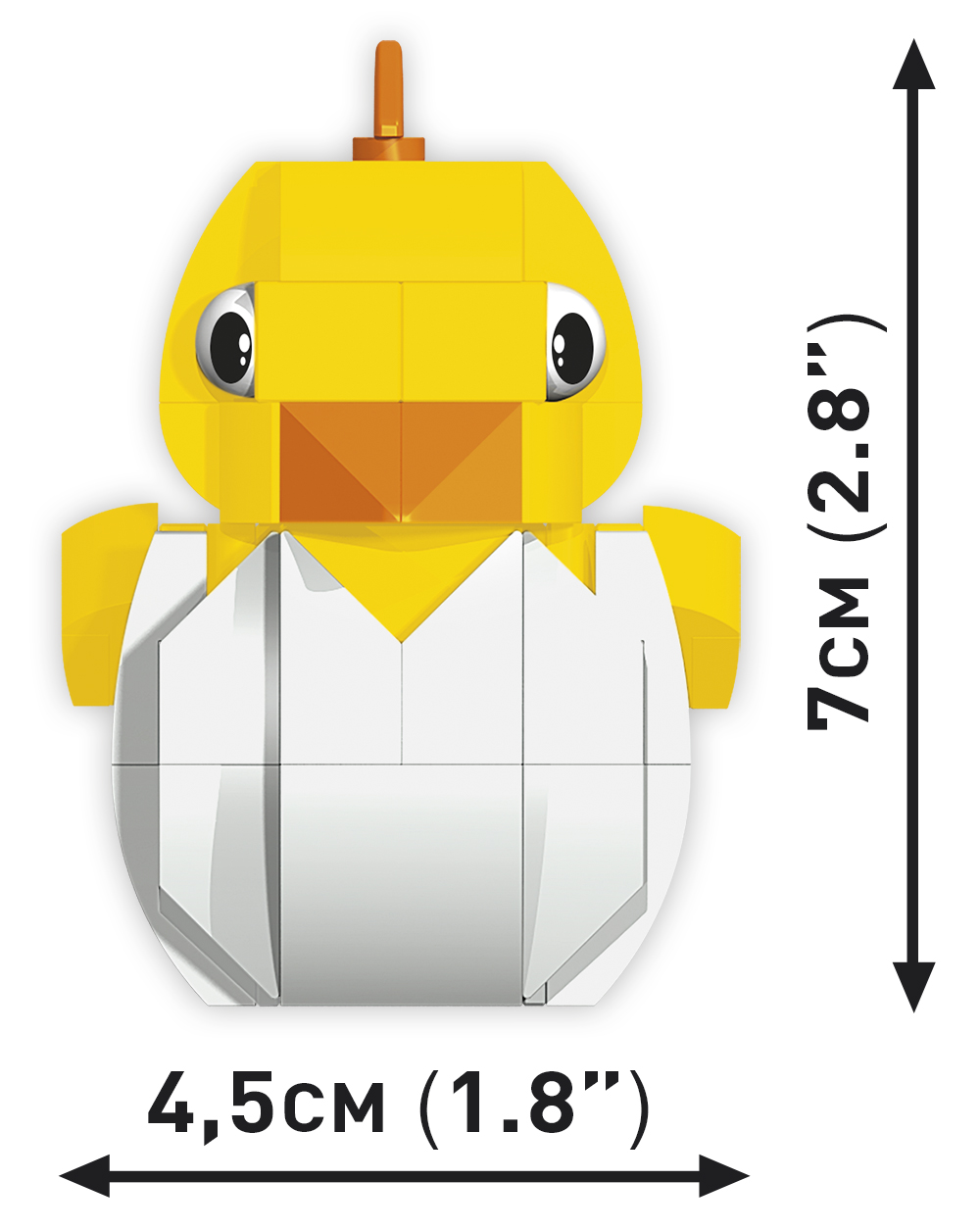 COBI 20016 Osterküken Easter Chick | 82 Teile Oster-Set – Bild 5