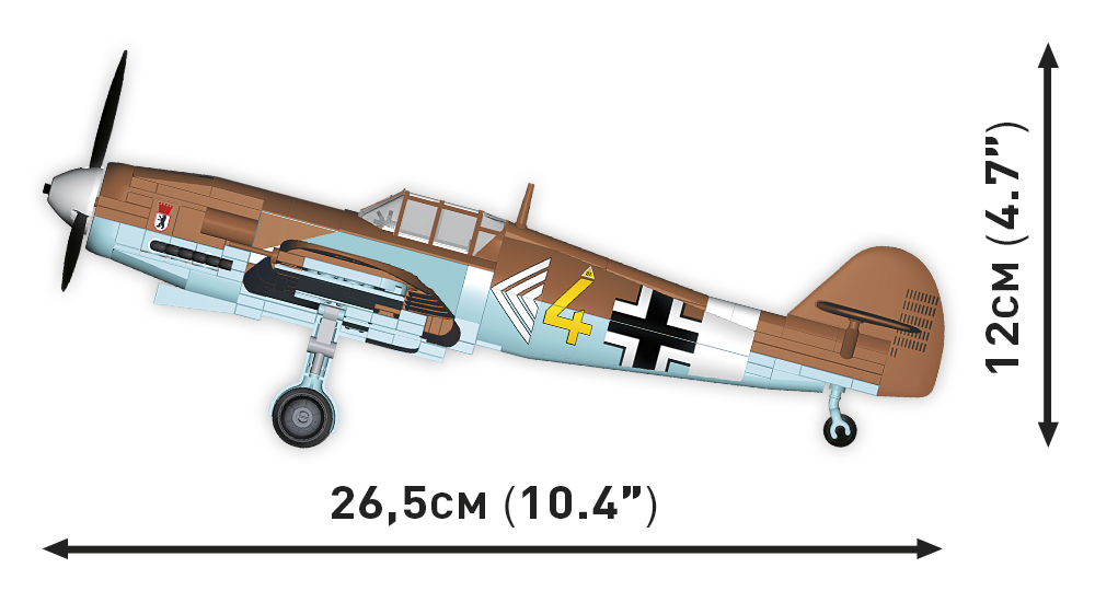 COBI Messerschmitt Bf 109 G – Bild 6