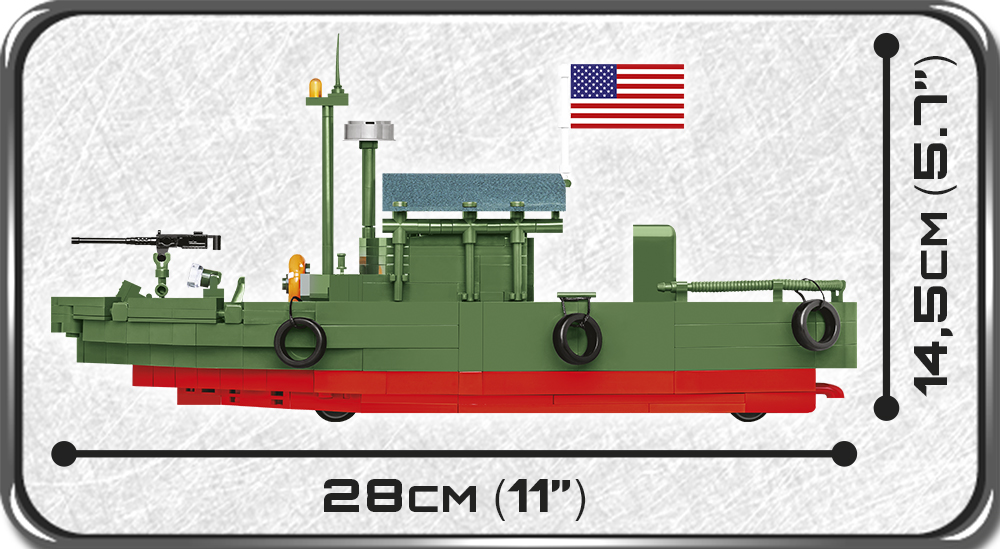 COBI Patrouillenboot, Flussboot MK II – Bild 7