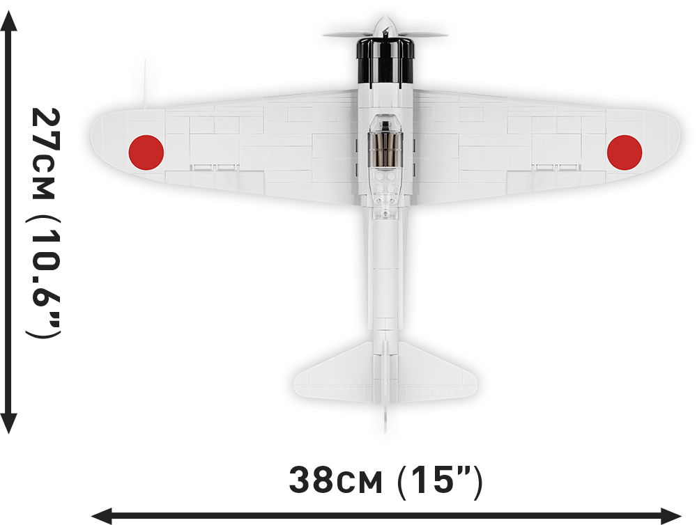 COBI Mitsubishi A6M2 "Zero-Sen" – Bild 7