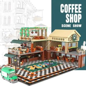 Coffee Shop Cafe inkl. LED-Beleuchtung