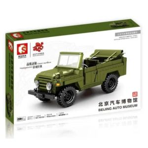 Bejing Auto Museum grüner Armee-Geländewagen