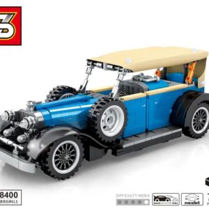 Sembo Blauer Oldtimer mit Pull Back-Funktion