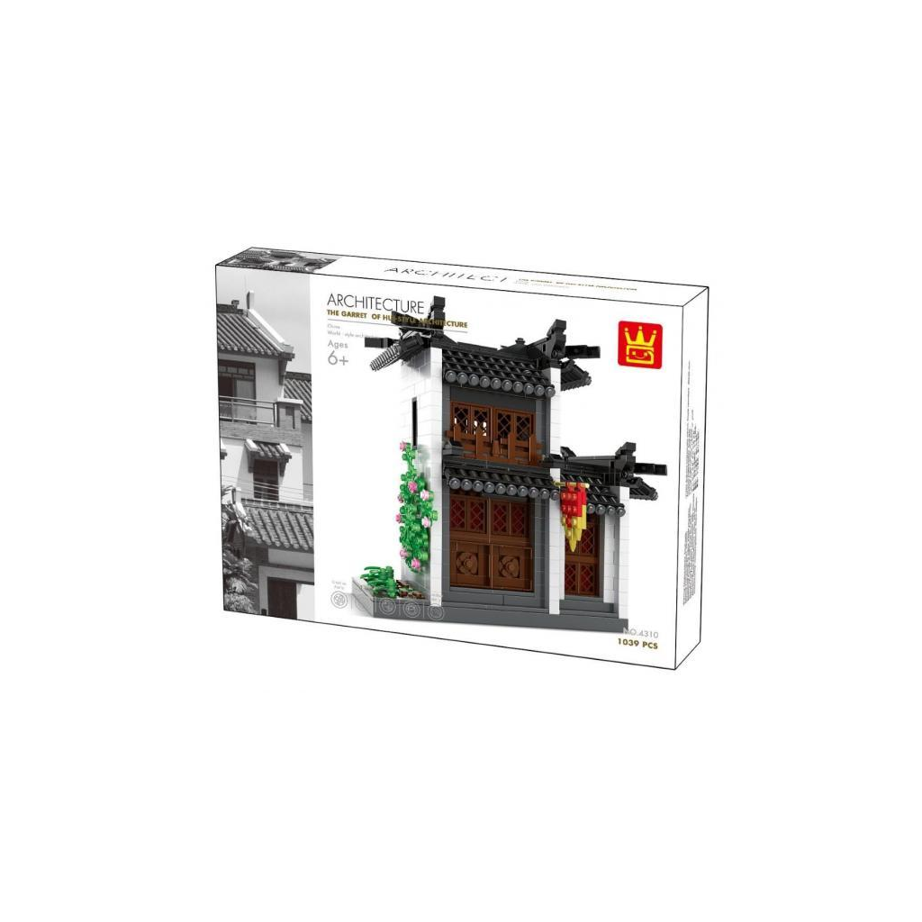 Wange 4310 The Garret of Hui-Style Architecture | 1039 Teile