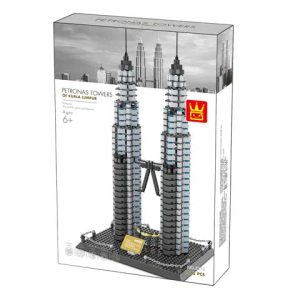 Wange 5213 Architect-Set The Petronas Towers of Kuala Lumpur