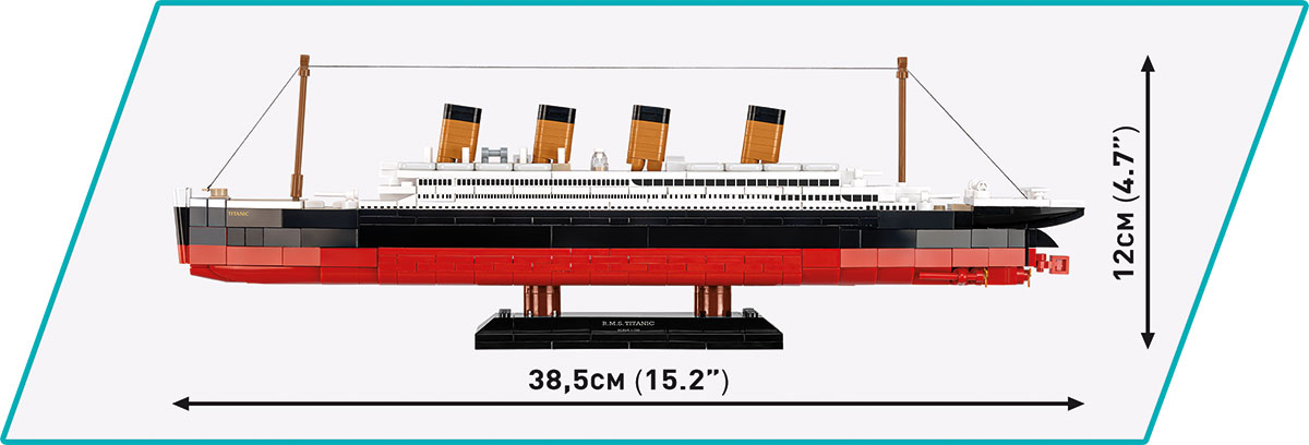 COBI R.M.S. Titanic 1:700 – Bild 6