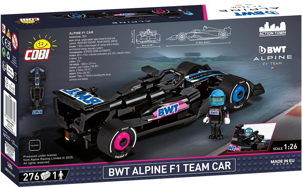 COBI BWT Alpine F1 Team Wagen – Bild 2