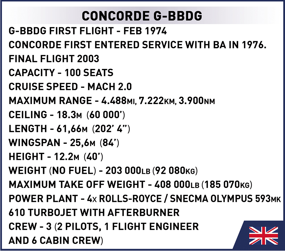 COBI Concorde G-BBDG – Bild 8