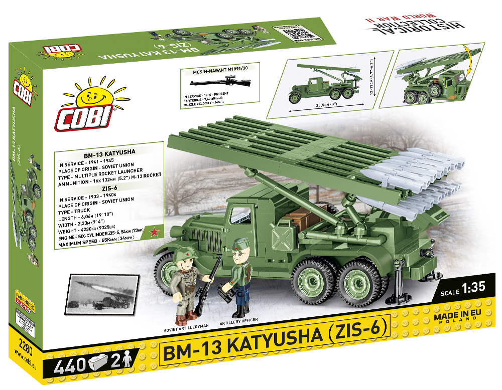 COBI Bm-13 Katyusha (Zis -6) – Bild 2