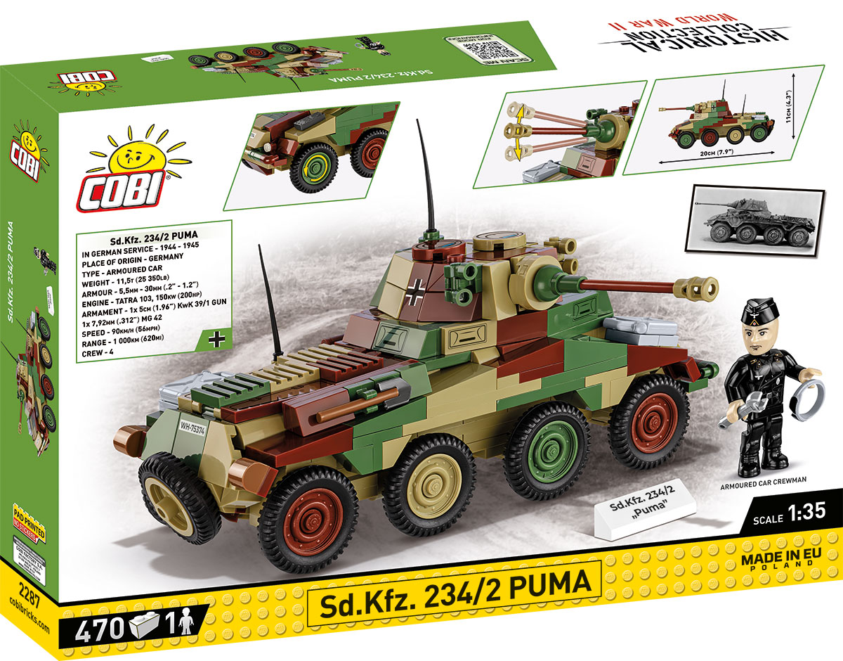 COBI Sd.Kfz. 234/2 Puma – Bild 2