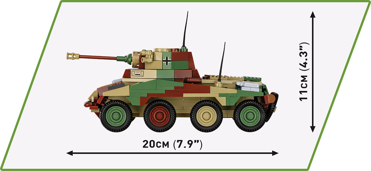 COBI Sd.Kfz. 234/2 Puma – Bild 9