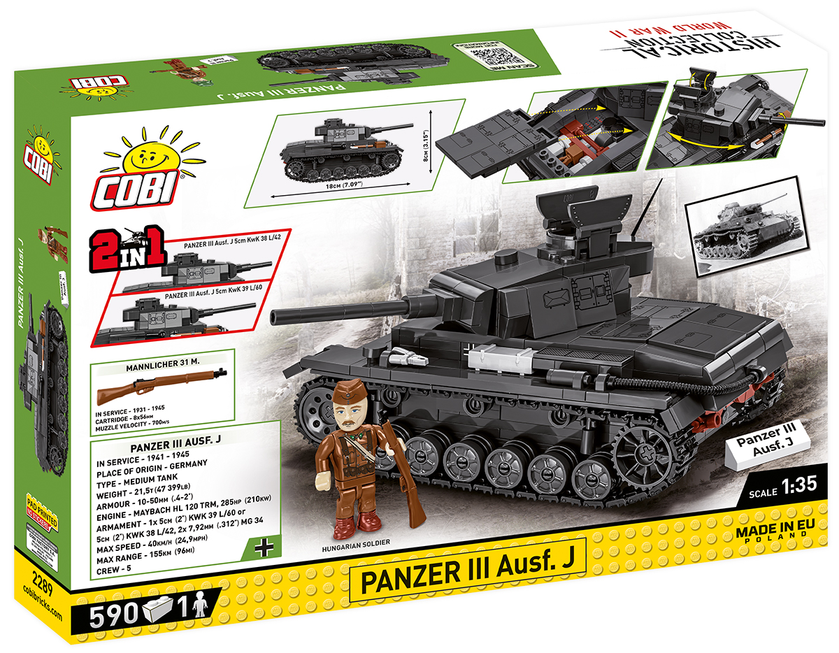 COBI Panzer III Ausf. J – Bild 2
