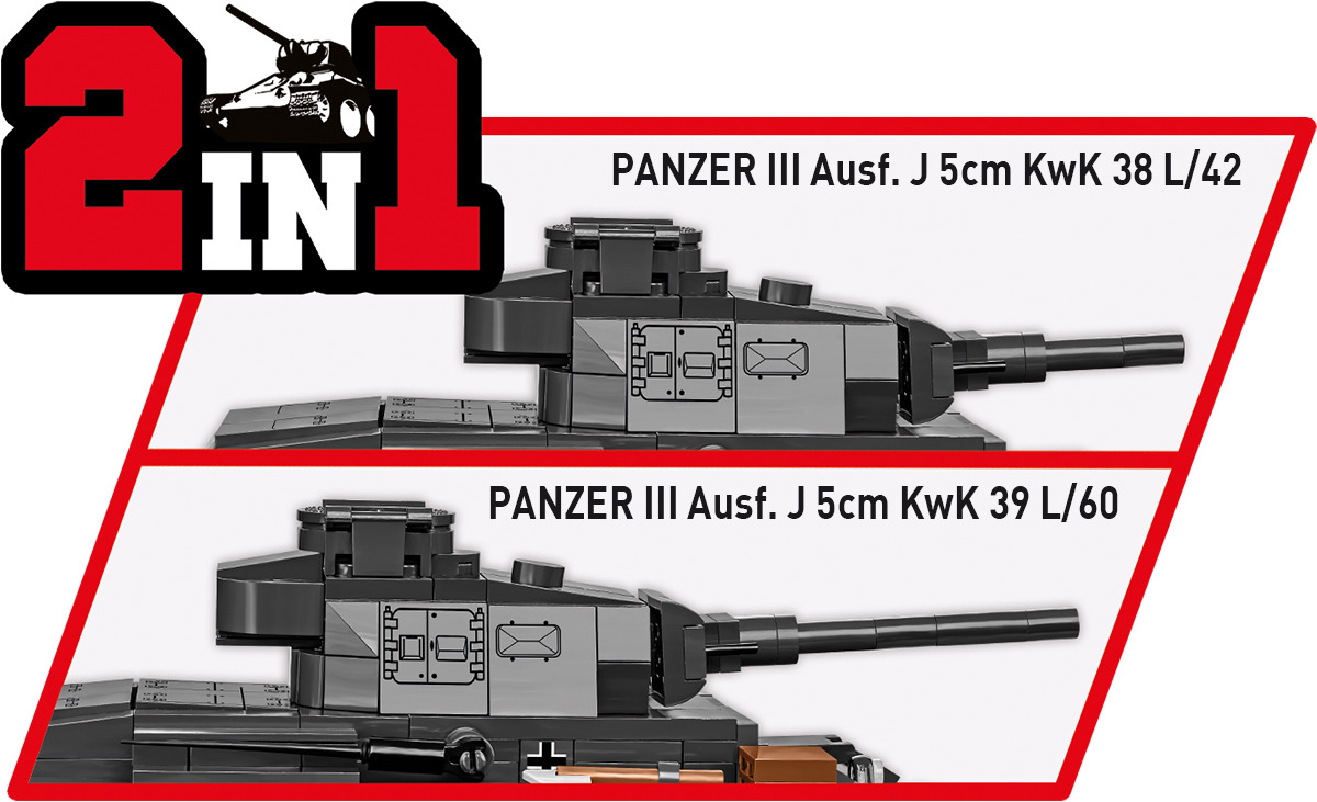 COBI Panzer III Ausf. J – Bild 3