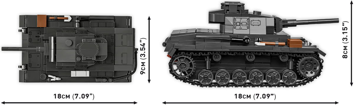 COBI Panzer III Ausf. J – Bild 9