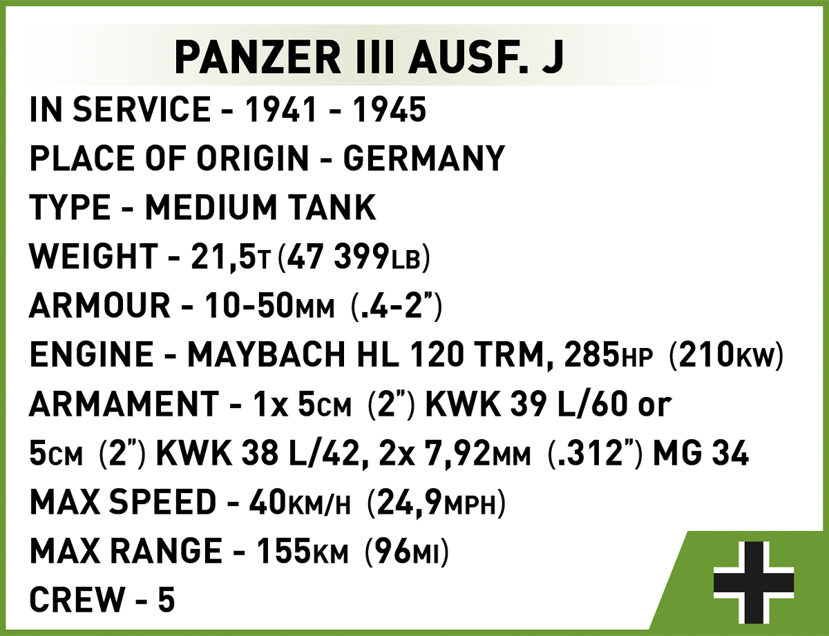 COBI Panzer III Ausf. J – Bild 11