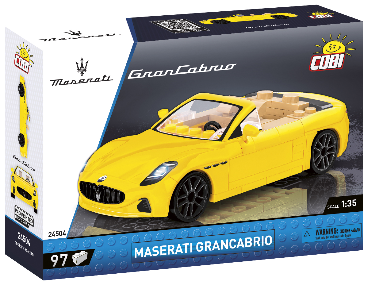 COBI Maserati GranCabrio Gelb