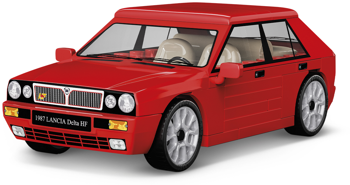 COBI Lancia Delta HF Rot – Bild 3