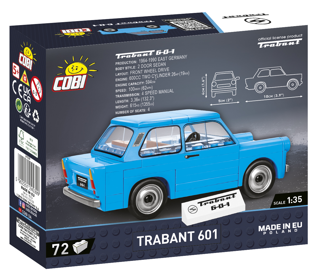 COBI Trabant 601 – Bild 2