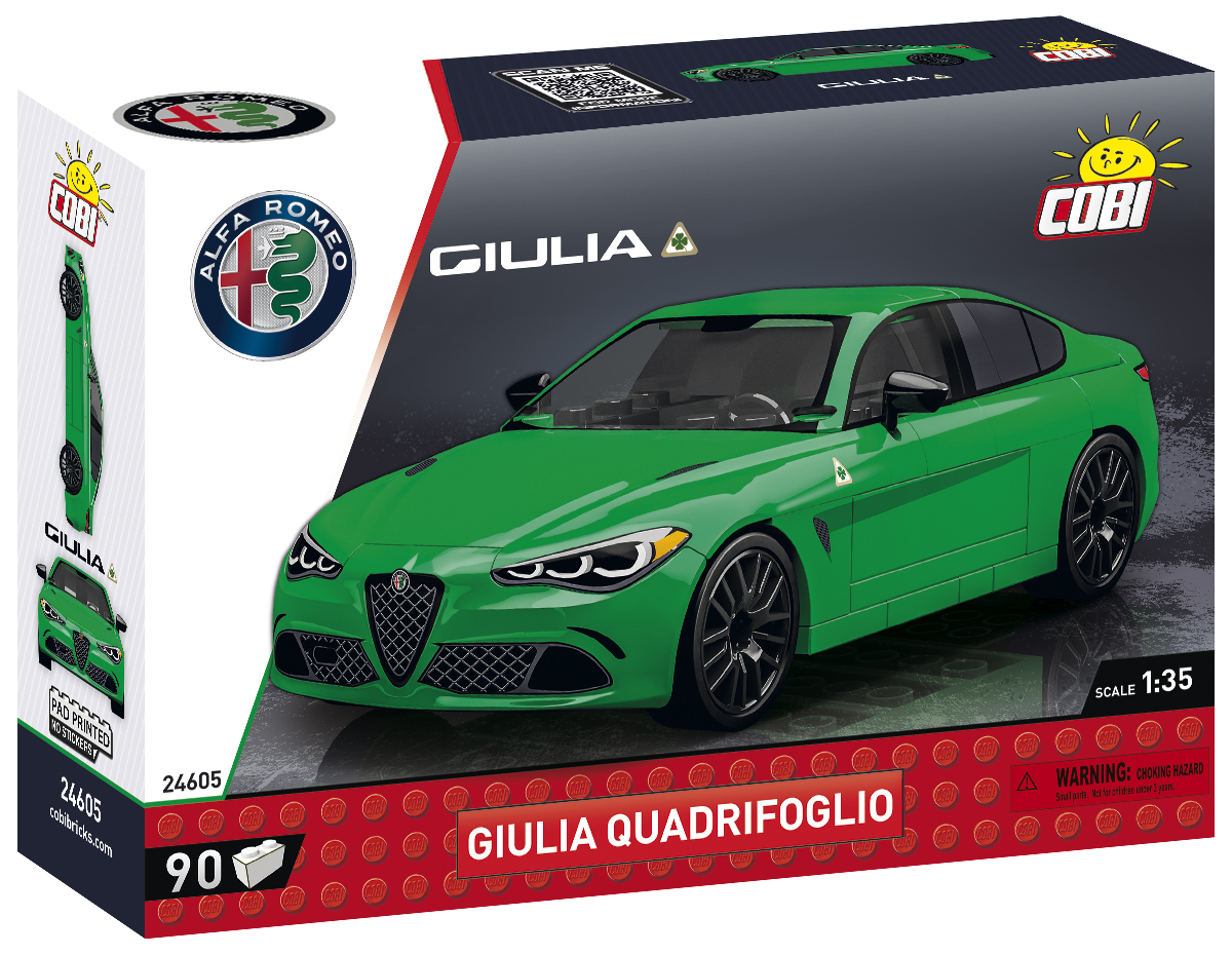 COBI Alfa Romeo Giulia Quadrifoglio Grün