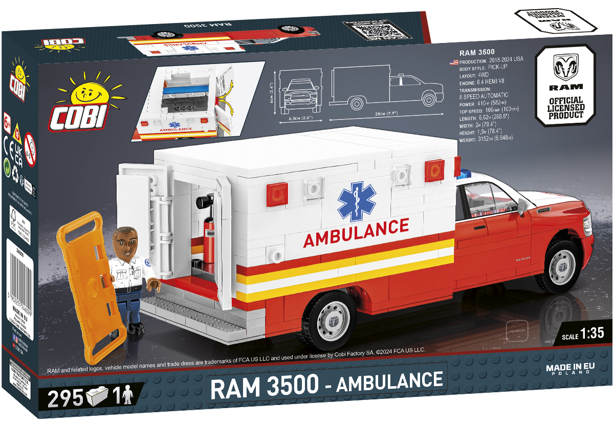 COBI RAM 3500 - Ambulance – Bild 4