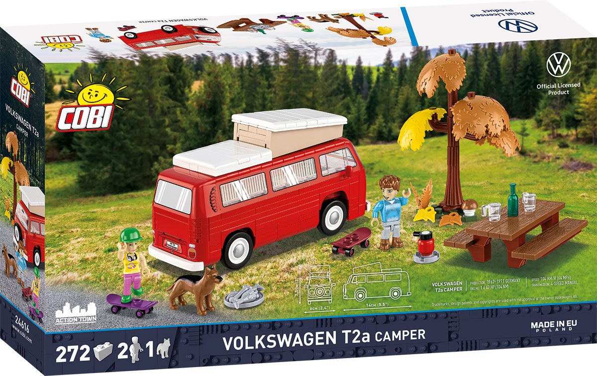 COBI Volkswagen T2a Camper – Bild 2