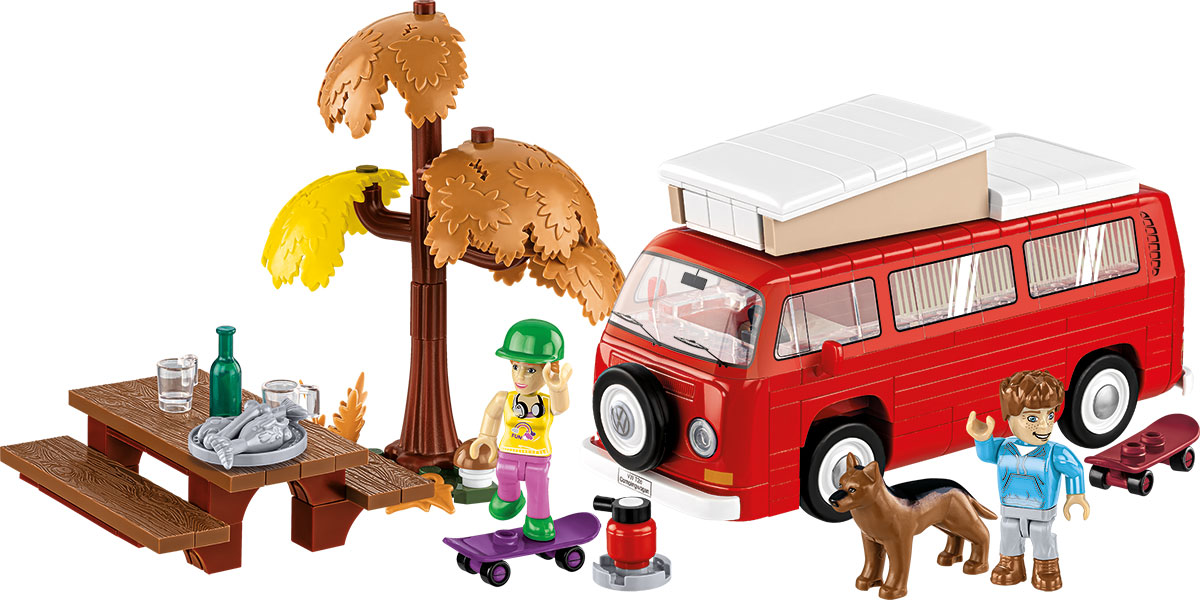 COBI Volkswagen T2a Camper – Bild 3