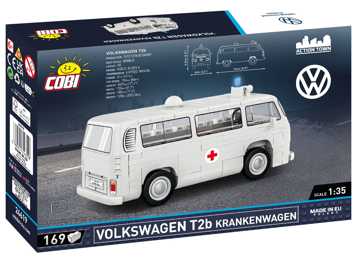 COBI Volkswagen T2b Krankenwagen – Bild 2