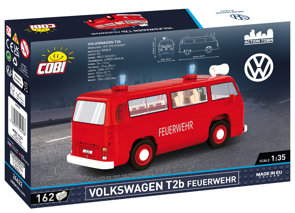 COBI Volkswagen T2b Feuerwehr – Bild 2