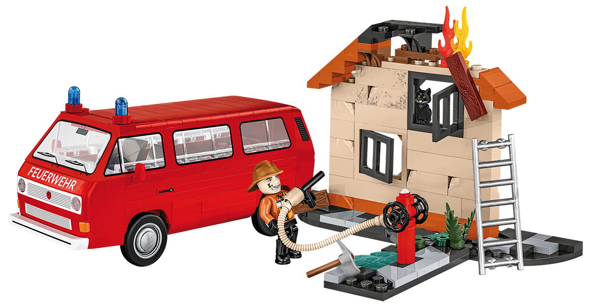 COBI Volkswagen T3 Feuerwehr – Bild 3