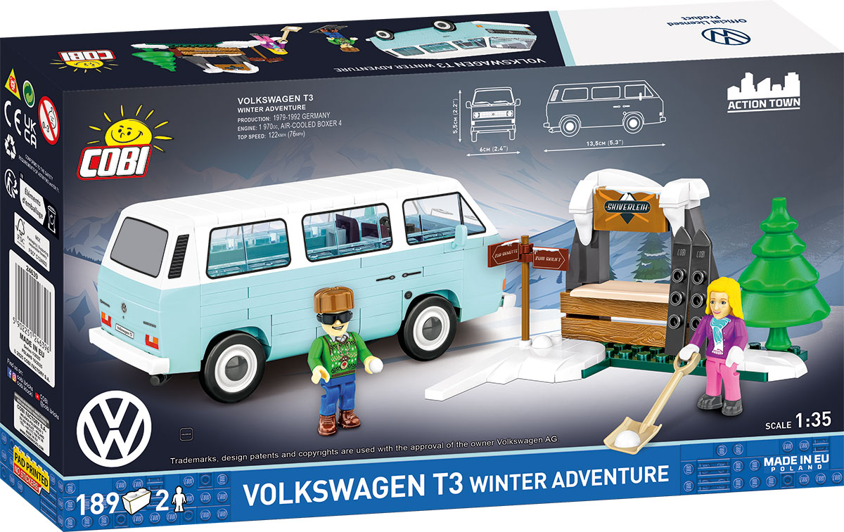 COBI Volkswagen T3 Winter Abenteuer – Bild 2