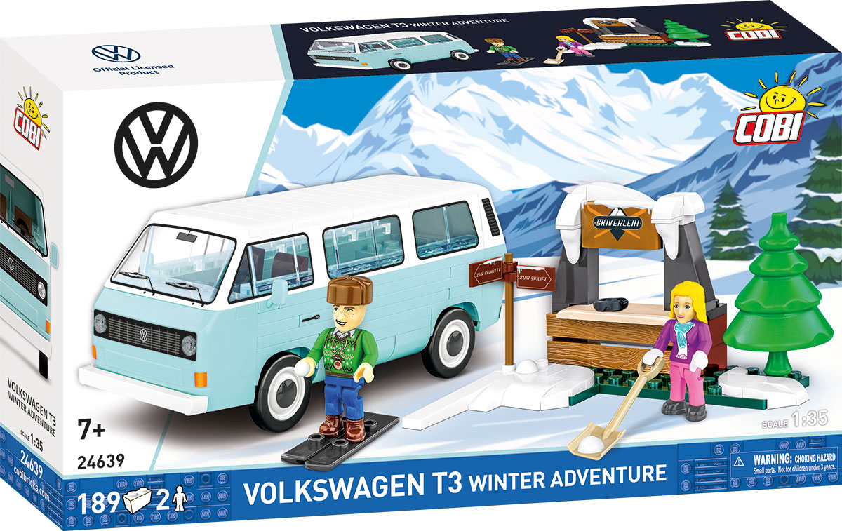 COBI Volkswagen T3 Winter Abenteuer