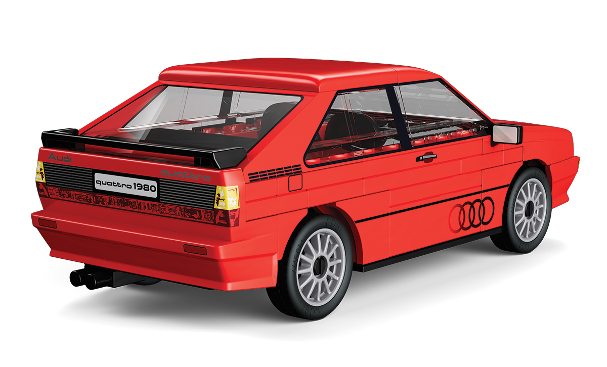 COBI Audi quattro 1980 Rot – Bild 6