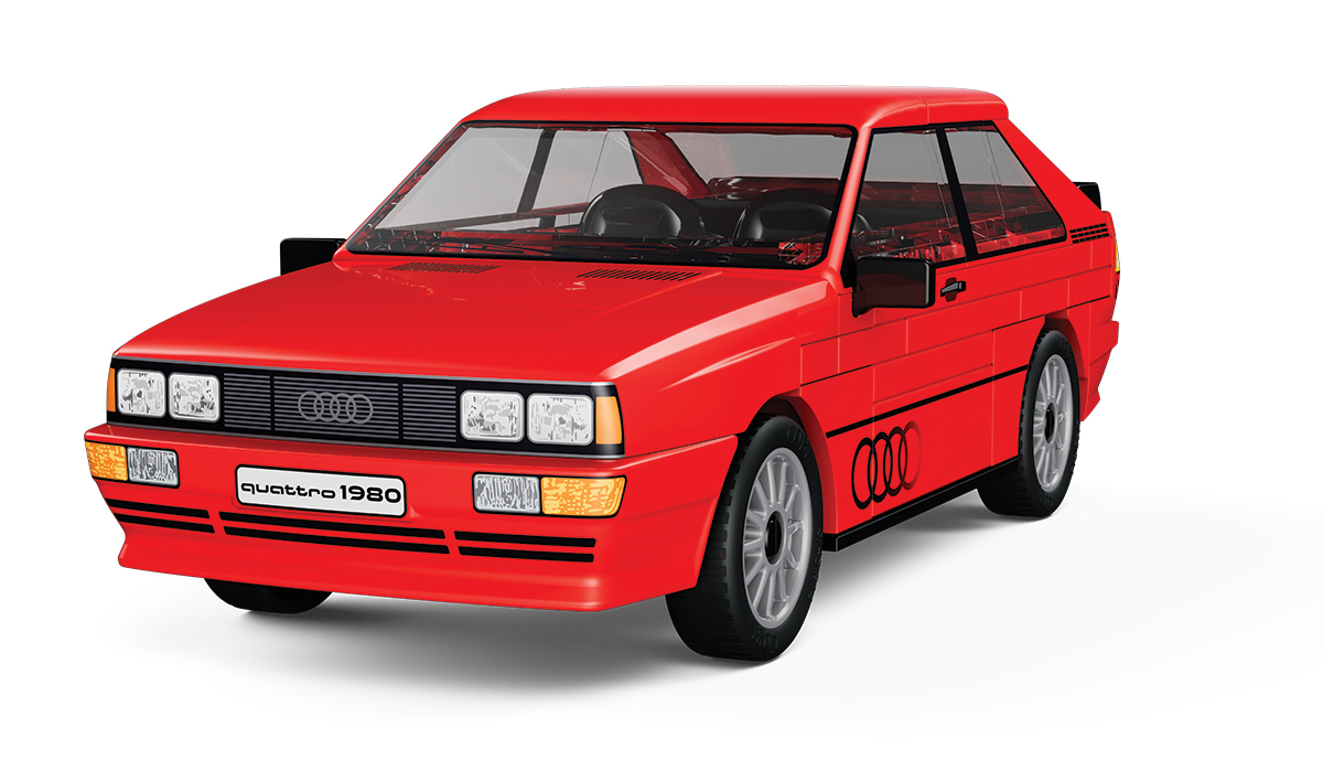 COBI Audi quattro 1980 Rot – Bild 4