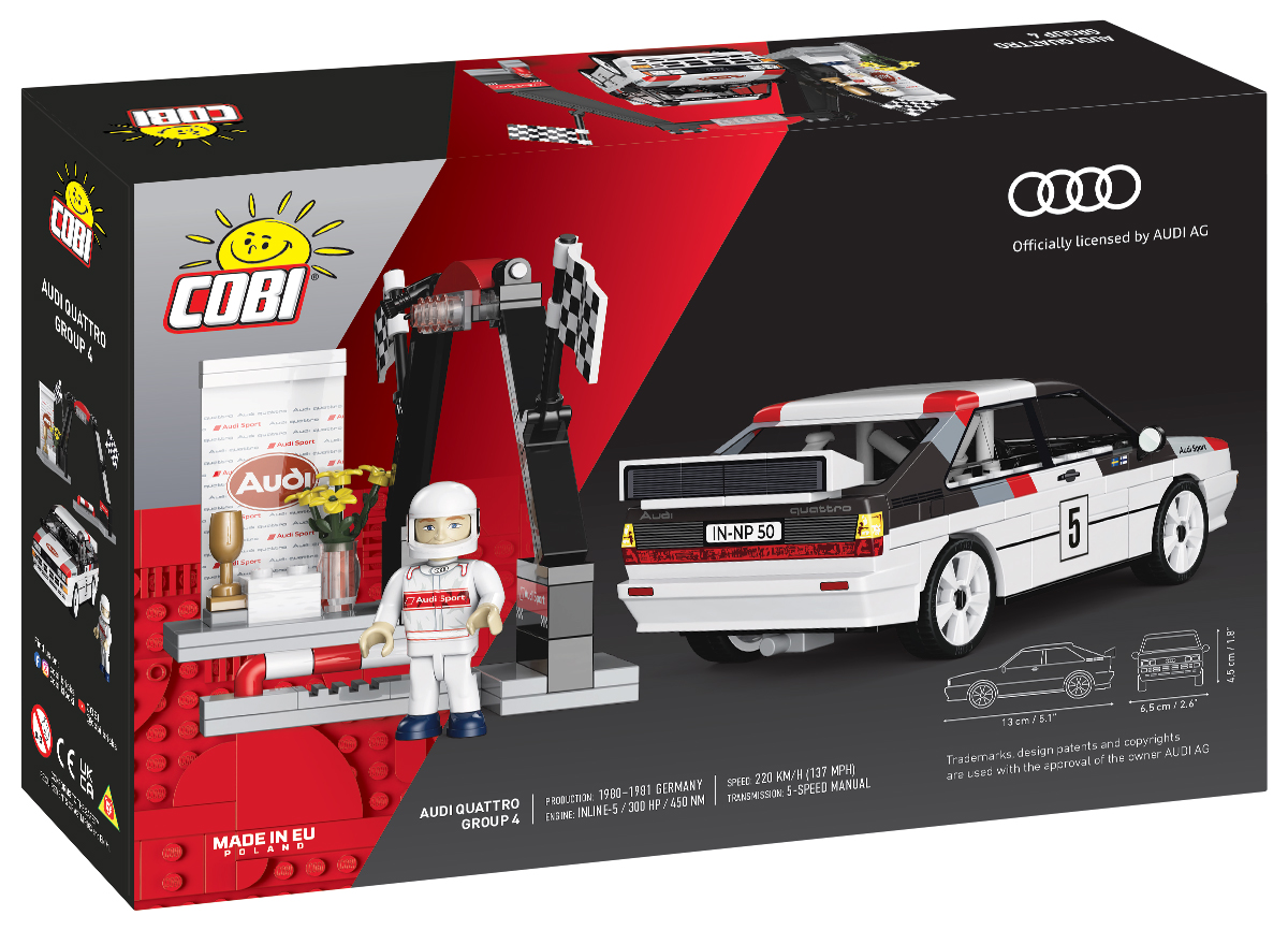 COBI Audi Quattro Gruppe 4 (1981) – Bild 2