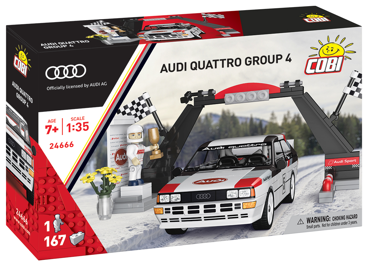 COBI Audi Quattro Gruppe 4 (1981)