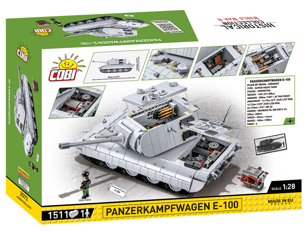 COBI Panzerkampfwagen E-100 – Bild 2