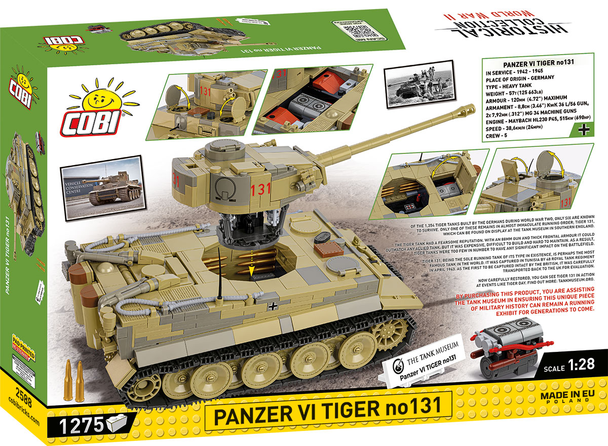 COBI Panzer VI Tiger "131" – Bild 2