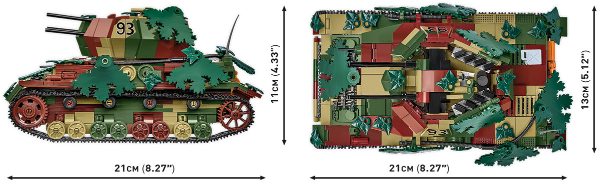 COBI Flakpanzer IV Wirbelwind – Bild 10