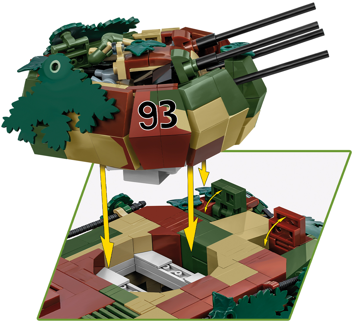 COBI Flakpanzer IV Wirbelwind – Bild 6