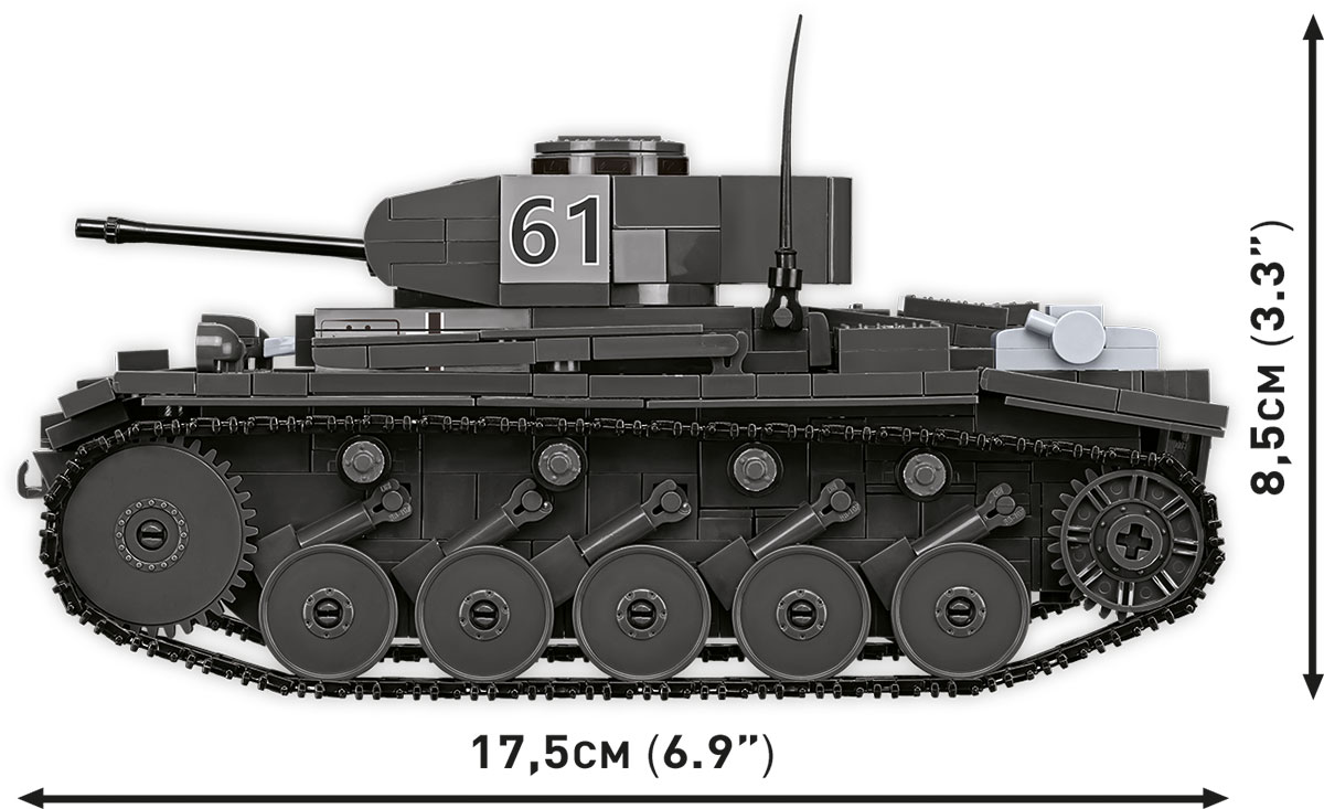 COBI Panzerkampfwagen II Ausf. F – Bild 12