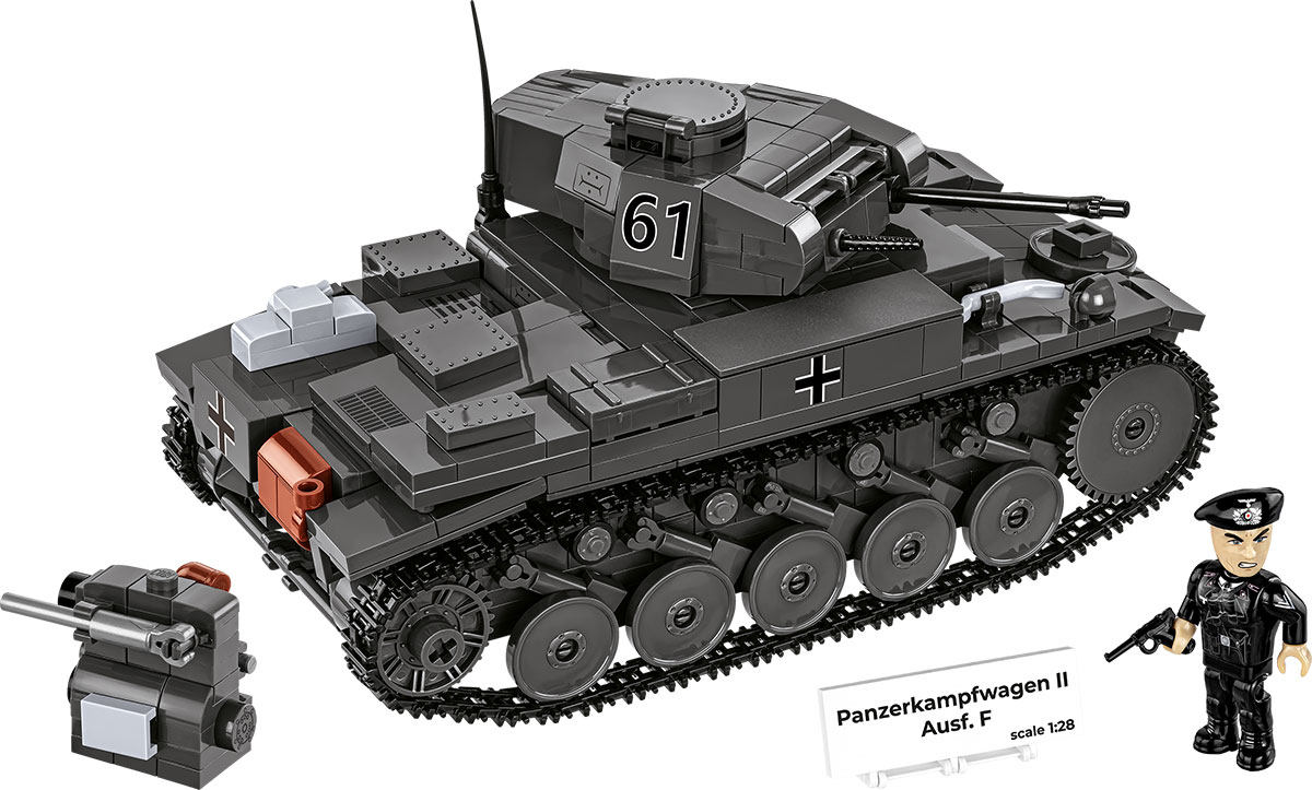 COBI Panzerkampfwagen II Ausf. F – Bild 4