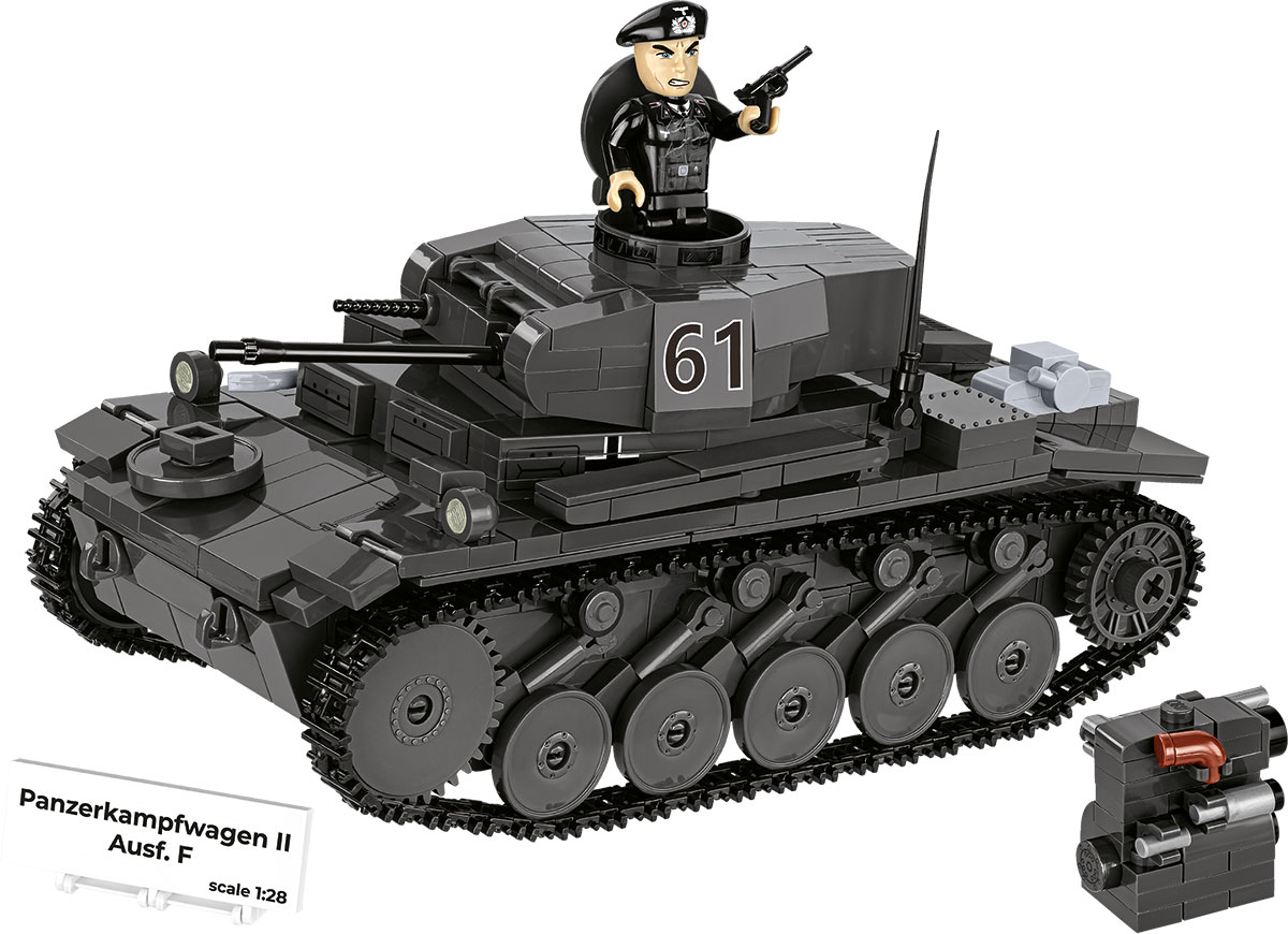COBI Panzerkampfwagen II Ausf. F – Bild 3